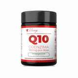 Coenzima Q10 com TCM e Vitamina E - 100mg Por Dose - 60 Cápsulas