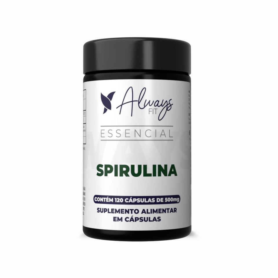 Spirulina 100% Pura - 120 Cápsulas