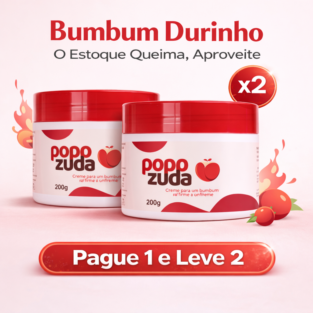 Popozuda Cream - Pague 1 e Leve 2 {Mês do Consumidor}