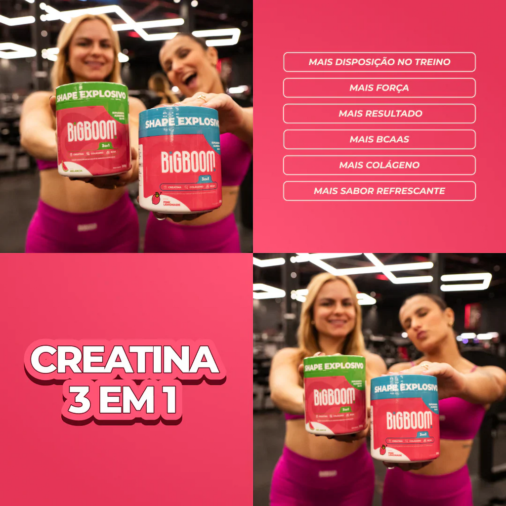 Creatina 3 em 1 (Pague 1 e Leve 2)
