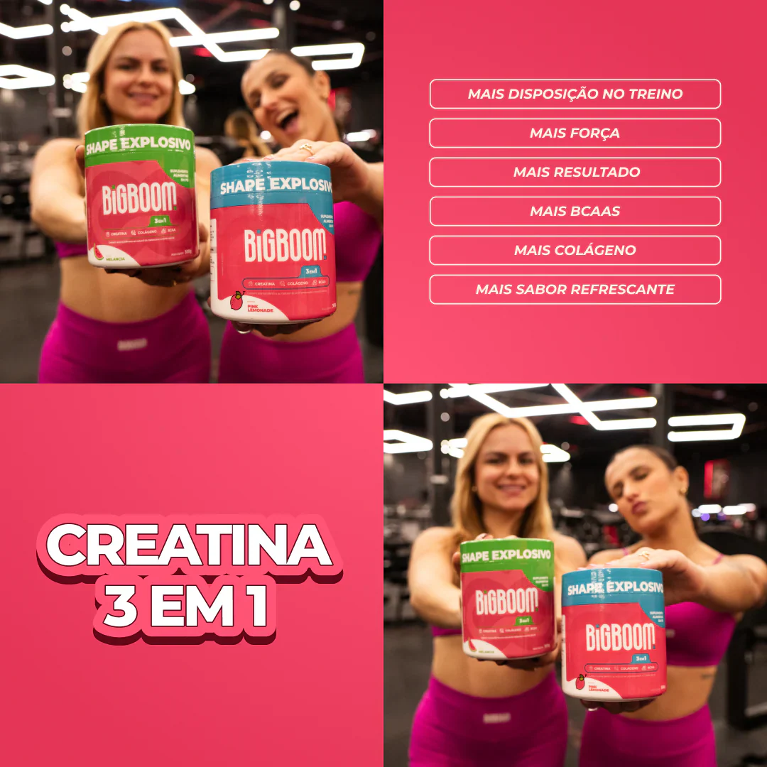 Creatina 3 em 1